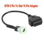 6 PIN to OBD 16 PIN Adapter Cable for KTM Motorcycle