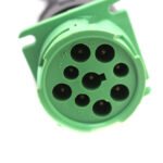 OBD 16PIN Male Head to 9PIN Diagnostic Line for Cummins Engine Heavy Truck and for Dongfeng