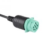 OBD 16PIN Male Head to 9PIN Diagnostic Line for Cummins Engine Heavy Truck and for Dongfeng