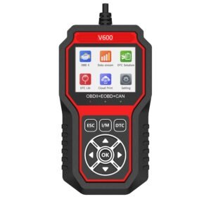 V600 OBD2+EOBD+CAN Car Fault Diagnostic Tools Professional Battery Voltage Detection