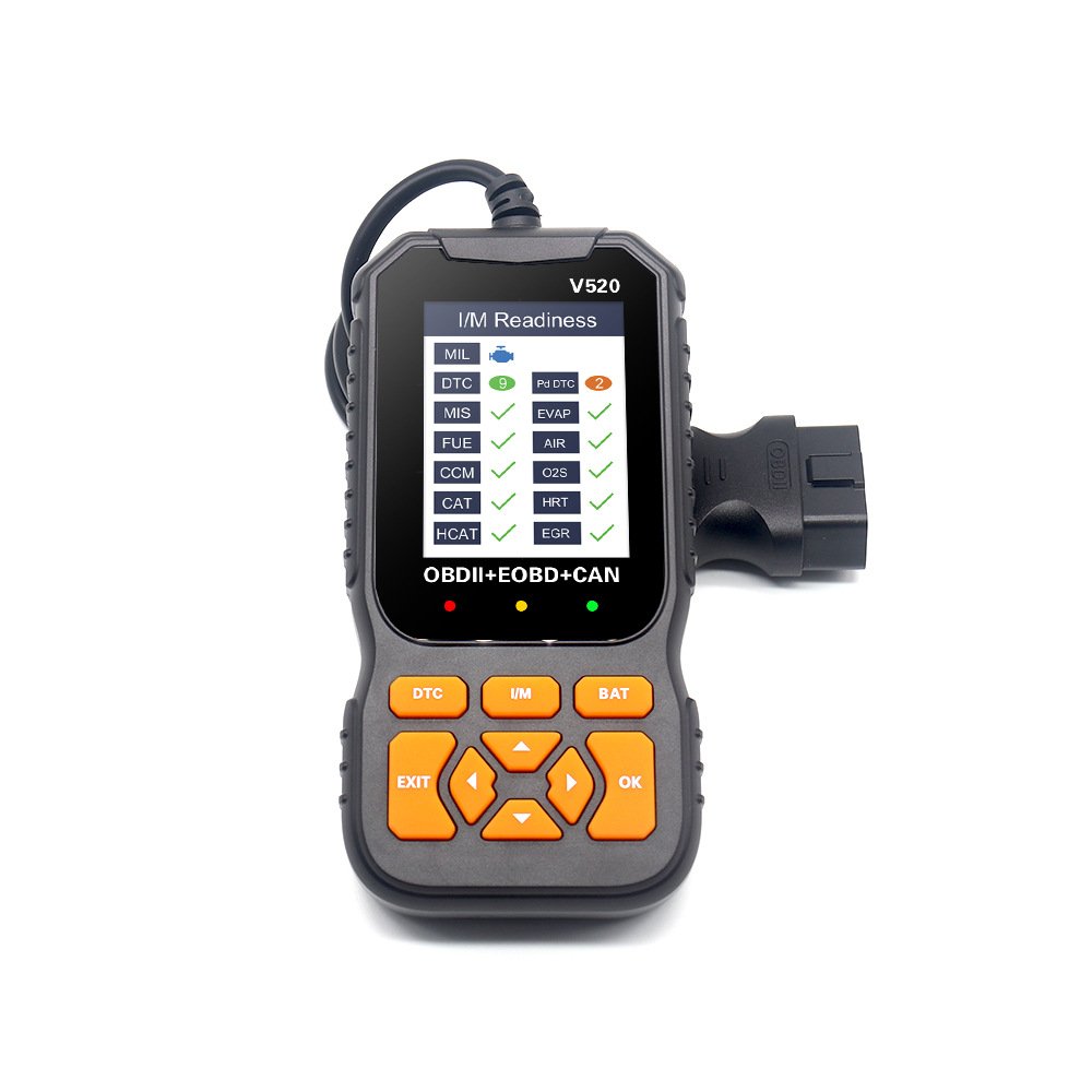 V520 OBD2 Scanner Car Diagnostic Tool Engine Fault Detector Support All Models of OBD2 Protocol