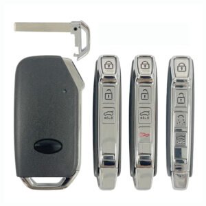 3/4 Buttons Car Key Shell Car Replacement Shell Applicable to VVDI Sub-machine XZKA82EN for Kia