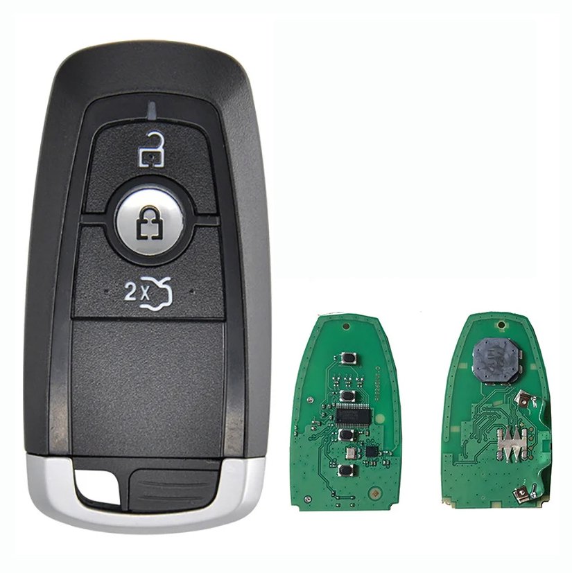 3 Buttons 434mhz Smart Remote Control Car Keys for Ford Edge Explorer Expedition Fusion Mondeo
