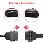 ANCEL HD601 2-in-1 Car OBD2 Scanner & 24V Heavy Truck Scanner All Systems Diesel Diagnostic Tool Free Update