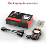 ANCEL HD601 2-in-1 Car OBD2 Scanner & 24V Heavy Truck Scanner All Systems Diesel Diagnostic Tool Free Update