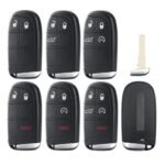 2/3/4/5 Buttons Remote Control Key 433mHz 4A Chip M3N-40821302 for Jeep Compass