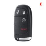2/3/4/5 Buttons Remote Control Key 433mHz 4A Chip M3N-40821302 for Jeep Compass