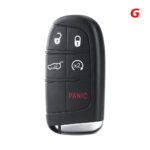 2/3/4/5 Buttons Remote Control Key 433mHz 4A Chip M3N-40821302 for Jeep Compass
