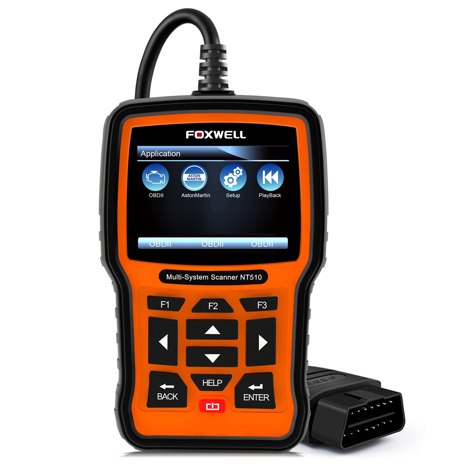 Foxwell NT510 Multi-system OBD Scanner Professional Car Diagnostic Tool for Hyundai Kia Toyota Lexus Honda Acura