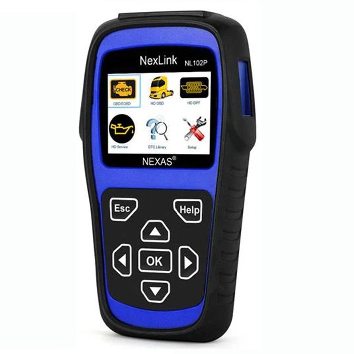 NexLink NL102P OBD2 Scanner Car Diesel Heavy Duty Truck Diagnostic Tool Car Code Reader