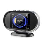 KONNWEI KW206 Car Fault Scanner + Head-up Display 2 in 1 Fuel Consumption Water Temperature Gauge Display