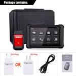 Ancel X6 Bluetooth Car Diagnostic Tool Automotive ABS Airbag Oil EPB DPF Reset OBD 2 Scanner Auto Code Reader