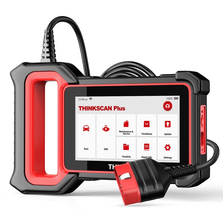 THINKCAR Thinkscan Plus S7 Car Computer Fault Scanner 7 System Diagnostic Tool 5 Reset Service + WiFi Free Update