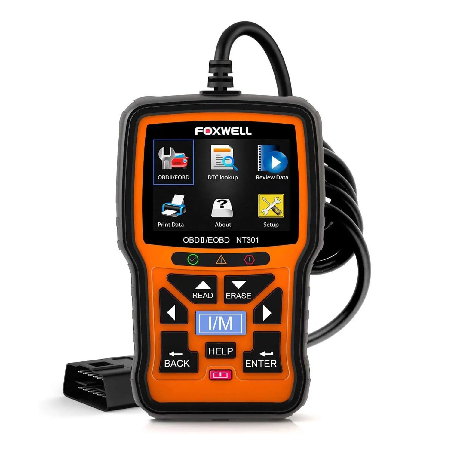 FOXWELL NT301 Car OBD2 EOBD Automotive Scanner Engine Fault Mechanic Diagnostic Scan Tool