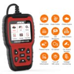 Ancel AS500 OBD2/EOBD+CAN Scanner Engine Reader Car Diagnostic Tool Multilingual Free Update