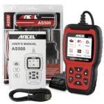 Ancel AS500 OBD2/EOBD+CAN Scanner Engine Reader Car Diagnostic Tool Multilingual Free Update