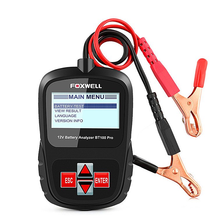 FOXWELL BT100 PRO 12V Car Battery Tester Battery Analyzer