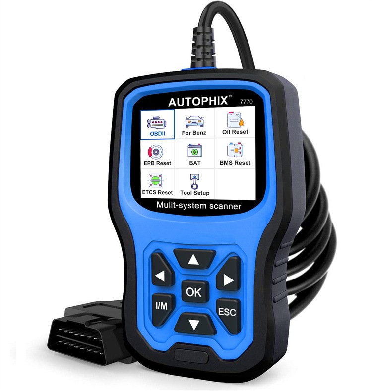 AUTOPHIX 7770 OBD2 Diagnostic Tools for Mercedes-Benz Multi-system Scanner 14 Reset Service Diesel Vehicle DPF ADBLUE Reset Tools