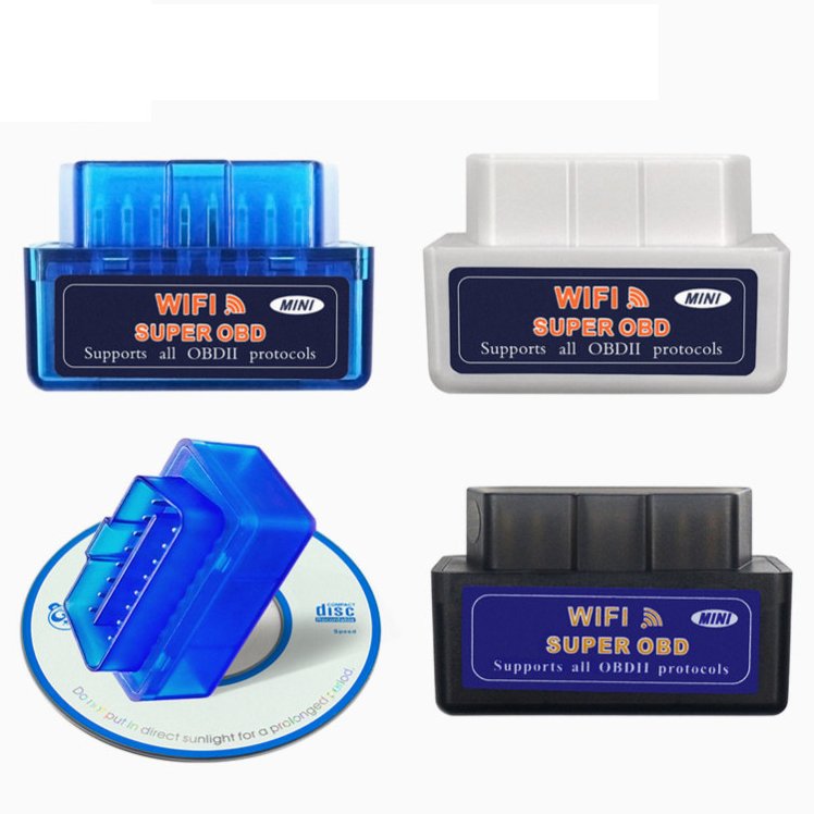 Mini Wireless ELM327 WIFI V1.5 OBD2 Auto Scanner Tool Car Diagnostic Tool Barcode Reader Work for Android/iOS