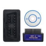 Mini Wireless ELM327 WIFI V1.5 OBD2 Auto Scanner Tool Car Diagnostic Tool Barcode Reader Work for Android/iOS