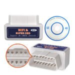 Mini Wireless ELM327 WIFI V1.5 OBD2 Auto Scanner Tool Car Diagnostic Tool Barcode Reader Work for Android/iOS