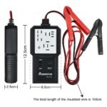 AERMOTOR 12V-24V Car Relay Tester Automotive Short Circuit Electronic Relay Detector Auto Battery Checker