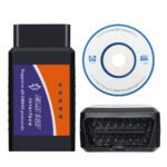 V2.1 ELM327 OBD2 IOS Android Dual System Bluetooth Car Diagnostic Instrument Works with All OBD-II Compliant Vehicles