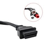 3in1 3pin+4pin+6pin to OBD 16pin Motorcycle Adapter Cable for Yamaha