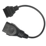 12 pin Diagnostic Tester Cable Interface to Standard OBD2 16 Pin for Renault