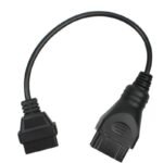 12 pin Diagnostic Tester Cable Interface to Standard OBD2 16 Pin for Renault