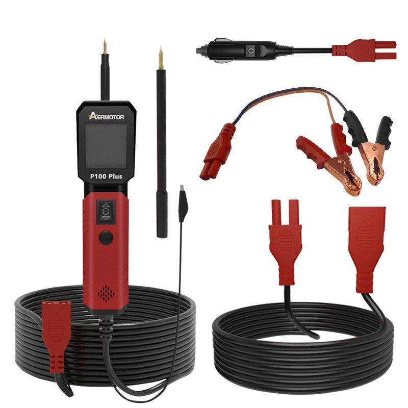 AERMOROT P100 PLUS Automobile Motorcycle Truck Circuit Probe Diagnostic Tool Voltage Short Circuit Test Maintenance Tool