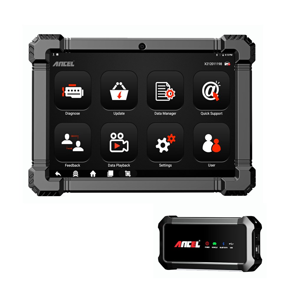 Ancel X7 HD Diesel Heavy Duty Truck Diagnostic Tool Full System All-in-one OBD2 Truck Scanner