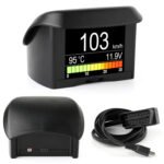 Ancel A202 OBDII On-board Computer Car Digital Computer Display Speed Fuel Consumption Temperature Gauge OBD2 Automobile Scanner