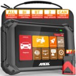 ANCEL V5BT OBD2 Car Full System Scan Tools 15+ Reset Active Test CAN-FD OBD2 Scanner Diagnostic Tool