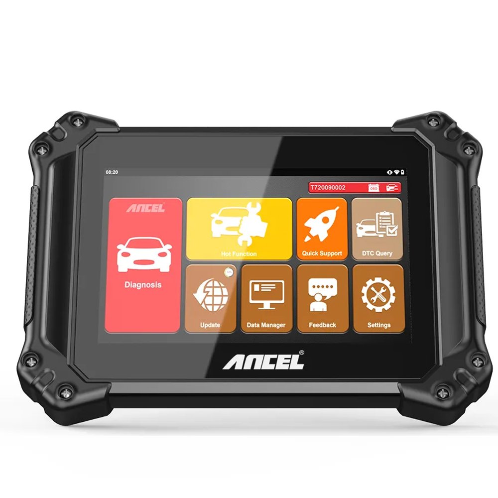 ANCEL V6HD Heavy Duty Truck Scanner OBDII Test Tool Diesel Heavy Truck Diagnostic Tool Compatibility 40+ Resets for Cummins