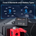 Ancel BT500 Car Battery Tester 12V Car Circuit Starting Load Test Analyzer Charging Tester For Android/IOS