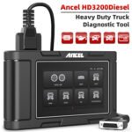 ANCEL HD3200 24V Heavy Duty Diesel Truck Diagnostic Tool Full System DPF Regeneration Oil Reset OBD2 Scanner for ISUZU HINO UD FUSO