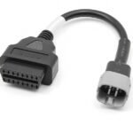 6P to 16P Adapter Cable OBD2 Engine Fault Diagnosis Detection Adapter Plug for Suzuki Motorcycle