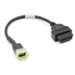 OBD to 6 Pin Adapter Cable for Kawasaki Motorcycle