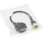 OBD to 6 Pin Adapter Cable for Kawasaki Motorcycle