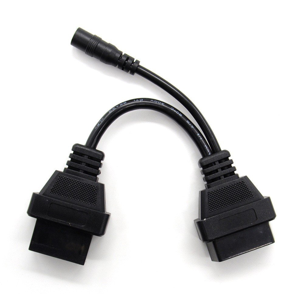 12Pin to 16Pin OBD2 Car Adapter Cable for Mitsubishi Old Car