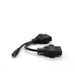 12Pin to 16Pin OBD2 Car Adapter Cable for Mitsubishi Old Car
