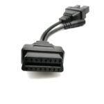 12Pin to 16Pin OBD2 Car Adapter Cable for Mitsubishi Old Car