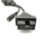 12Pin to 16Pin OBD2 Car Adapter Cable for Mitsubishi Old Car