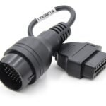 Truck Diagnostic Tool Adapter Converter Cable OBD1 to OBD2 38Pin Male to 16Pin Female for Iveco