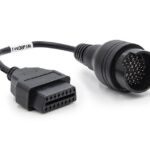 Truck Diagnostic Tool Adapter Converter Cable OBD1 to OBD2 38Pin Male to 16Pin Female for Iveco