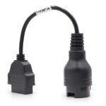 Truck Diagnostic Tool Adapter Converter Cable OBD1 to OBD2 38Pin Male to 16Pin Female for Iveco