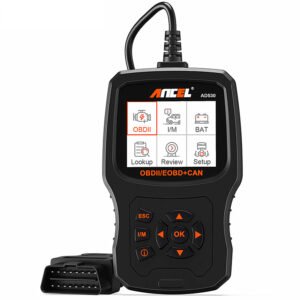 Ancel AD530 OBD2 Car Engine Tester Code Reading and Clearing Car Battery Test