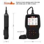 Ancel AD530 OBD2 Car Engine Tester Code Reading and Clearing Car Battery Test