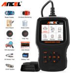 Ancel AD530 OBD2 Car Engine Tester Code Reading and Clearing Car Battery Test